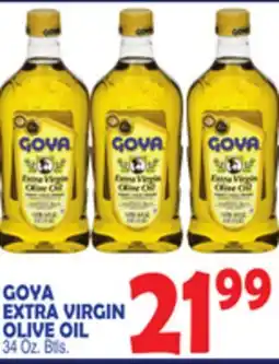 Bravo Supermarkets GOYA EXTRA VIRGIN OLIVE OIL offer