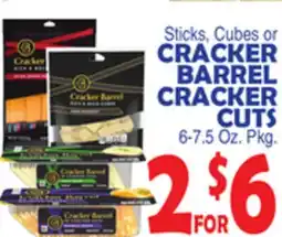 Bravo Supermarkets CRACKER BARREL CRACKER CUTS offer