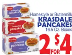 Bravo Supermarkets KRASDALE PANCAKES offer