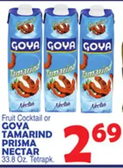 Bravo Supermarkets GOYA TAMARIND PRISMA NECTAR offer