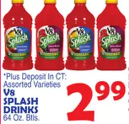 Bravo Supermarkets V8 SPLASH DRINKS offer