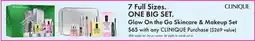 Boscov's Glow On Go Skincare & Makeup Set offer