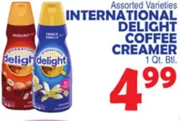 Bravo Supermarkets INTERNATIONAL DELIGHT COFFEE CREAMER offer