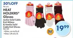 Boscov's HEAT HOLDERS Gloves offer