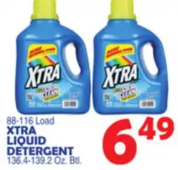 Bravo Supermarkets XTRA LIQUID DETERGENT offer