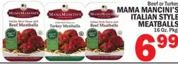 Bravo Supermarkets MAMA MANCINI'S ITALIAN STYLE MEATBALLS offer
