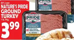 Bravo Supermarkets NATURE'S PRIDE GROUND TURKEY offer