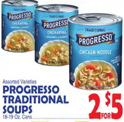 Bravo Supermarkets PROGRESSO TRADITIONAL SOUPS offer