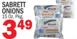 Bravo Supermarkets SABRETT ONIONS offer