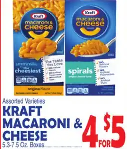 Bravo Supermarkets KRAFT MACARONI & CHEESE offer