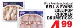 Bravo Supermarkets BELL & EVANS LOLLIPOP CHICKEN DRUMSTICKS offer