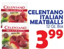 Bravo Supermarkets CELENTANO ITALIAN MEATBALLS offer