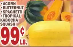 Bravo Supermarkets • ACORN • BUTTERNUT • SPAGHETTI • TROPICAL KABOCHA SQUASH offer