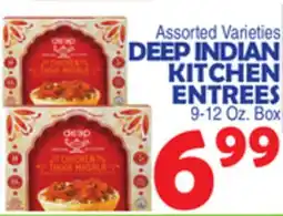 Bravo Supermarkets DEEP INDIAN KITCHEN ENTREES offer