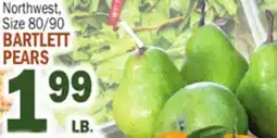 Bravo Supermarkets BARTLETT PEARS offer
