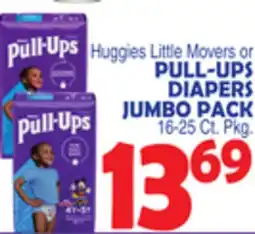 Bravo Supermarkets PULL-UPS DIAPERS JUMBO PACK offer