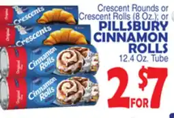 Bravo Supermarkets PILLSBURY CINNAMON ROLLS 12.4 Oz. Tube offer