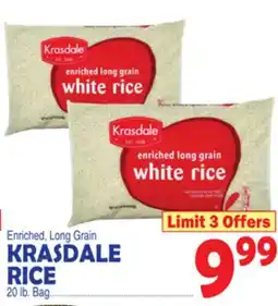 Bravo Supermarkets KRASDALE RICE offer