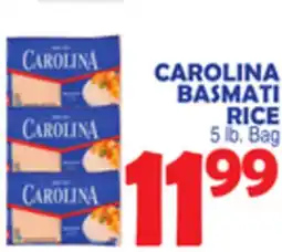 Bravo Supermarkets CAROLINA BASMATI RICE offer