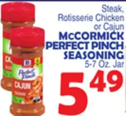 Bravo Supermarkets MCCORMICK PERFECT PINCH SEASONING offer