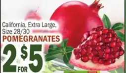 Bravo Supermarkets POMEGRANATES offer