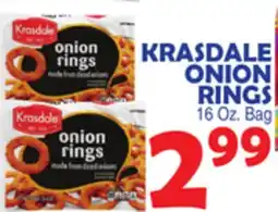 Bravo Supermarkets KRASDALE ONION RINGS offer