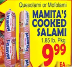 Bravo Supermarkets MAMITA'S COOKED SALAMI offer