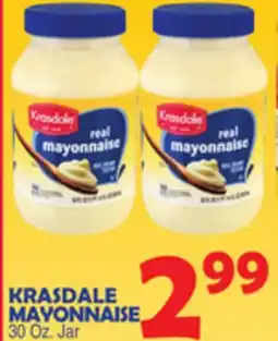 Bravo Supermarkets KRASDALE MAYONNAISE offer