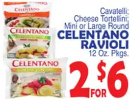 Bravo Supermarkets CELENTANO RAVIOLI offer