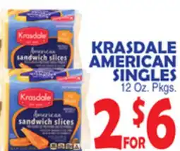 Bravo Supermarkets KRASDALE AMERICAN SINGLES offer