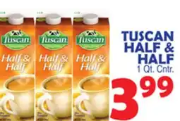 Bravo Supermarkets TUSCAN HALF & HALF offer