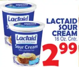Bravo Supermarkets LACTAID SOUR CREAM offer