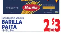 Bravo Supermarkets BARILLA PASTA offer