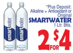 Bravo Supermarkets SMARTWATER offer