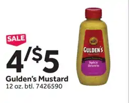 Stop&Shop Gulden's Mustard offer