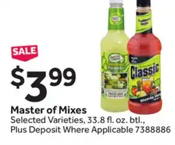 Stop&Shop Master of Mixes offer
