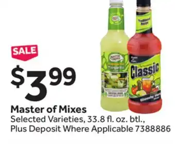 Stop&Shop Master of Mixes offer