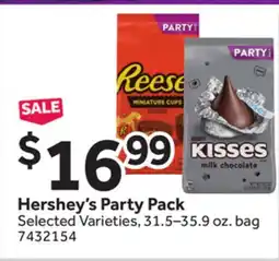 Stop&Shop Hershey's Party Pack offer
