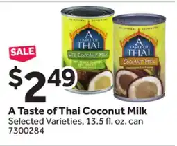 Stop&Shop A Taste of Thai Coconut Milk offer