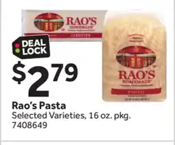 Stop&Shop Rao's Pasta offer