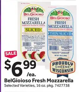 Stop&Shop BelGioioso Fresh Mozzarella offer