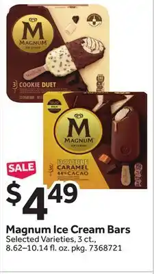 Stop&Shop Magnum Ice Cream Bars offer