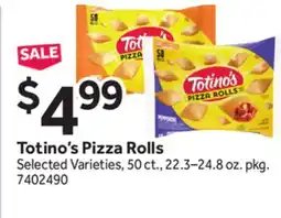 Stop&Shop Totino's Pizza Rolls offer