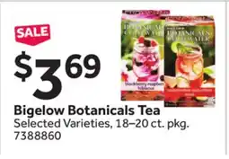 Stop&Shop Bigelow Botanicals Tea offer