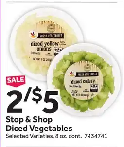 Stop&Shop Stop & Shop Diced Vegetables offer