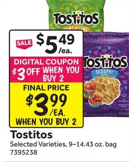 Stop&Shop Tostitos offer
