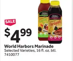 Stop&Shop World Harbors Marinade offer