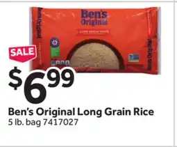 Stop&Shop Ben's Original Long Grain Rice offer