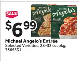 Stop&Shop Michael Angelo's Entrée offer