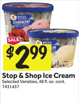 Stop&Shop Stop & Shop Ice Cream offer